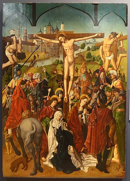 The Crucifixion, 1488, Maestro Bartolomé