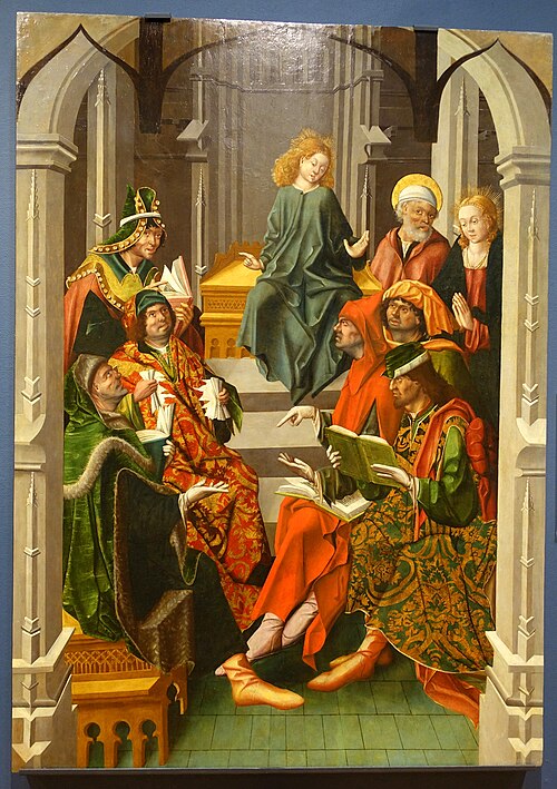 Christ Among the Doctors, 1488, Maestro Bartolomé