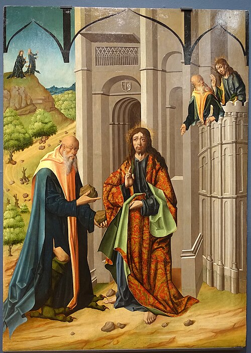 The Temptations of Christ, 1488, Maestro Bartolomé