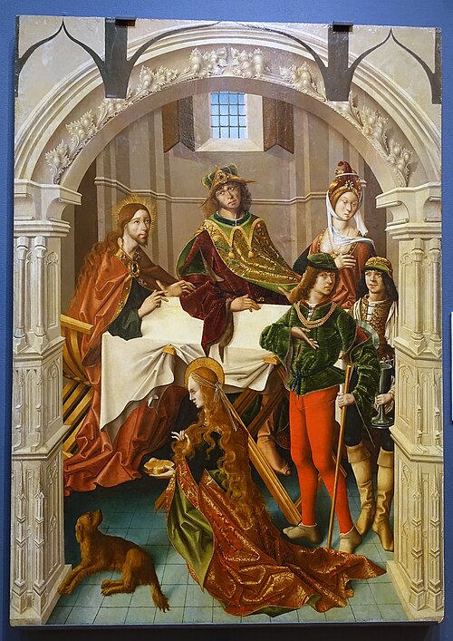 Supper in the House of Simon, 1488, Maestro Bartolomé