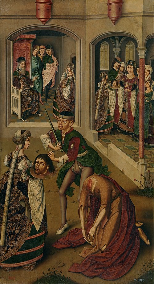 The Beheading of Saint John the Baptist, 1490, Master of Miraflores