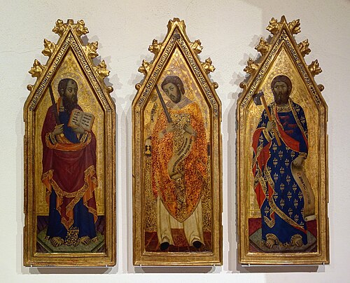 Saint Paul, Saint Matthieu, Saint Jude, 1400, Ramón Destorrents