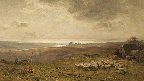 The Silver Lining of the Cloud, 1890, James Aumonier