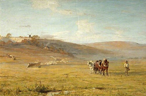 An Autumn Morning, 1900, James Aumonier