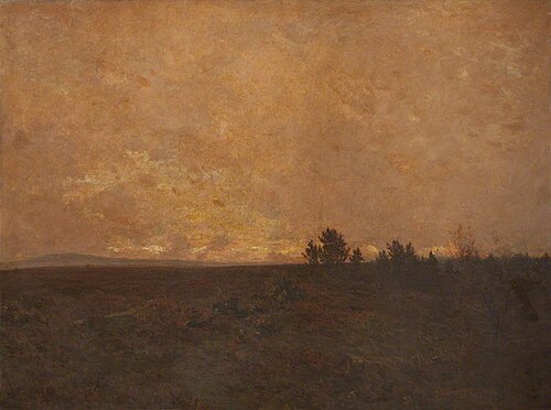 A Lonely Heath, 1881, James Aumonier