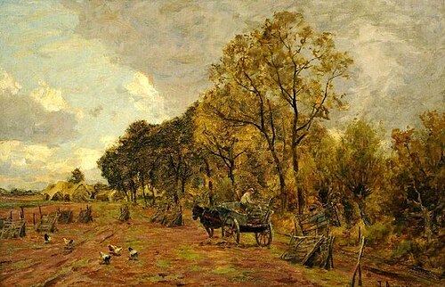 A Cambridgeshire Farm, , James Aumonier