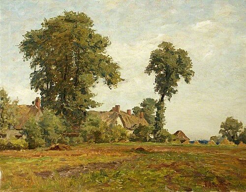 Pastoral Scene, the Homestead, , James Aumonier