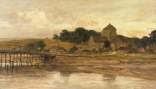 Sketch for 'Sunday Evening', , James Aumonier