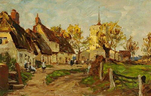 Village Street, Wendens Ambo, Essex, , James Aumonier