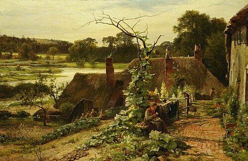 An English Cottage Home, , James Aumonier