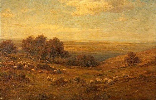 Barrow Down, Dorset, , James Aumonier