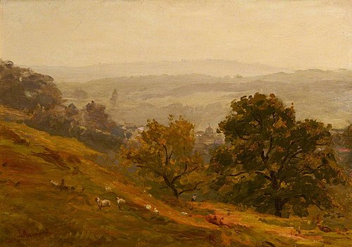 A Misty Morning, 1881, James Aumonier
