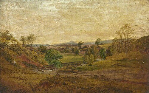 Landscape (possibly Argaty Burn), 1880, Robert Greenlees