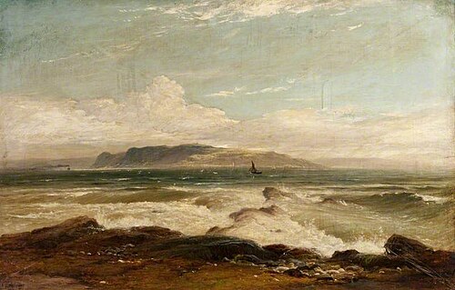 The Little Cumbrae from Corrie, Arran, , Robert Greenlees