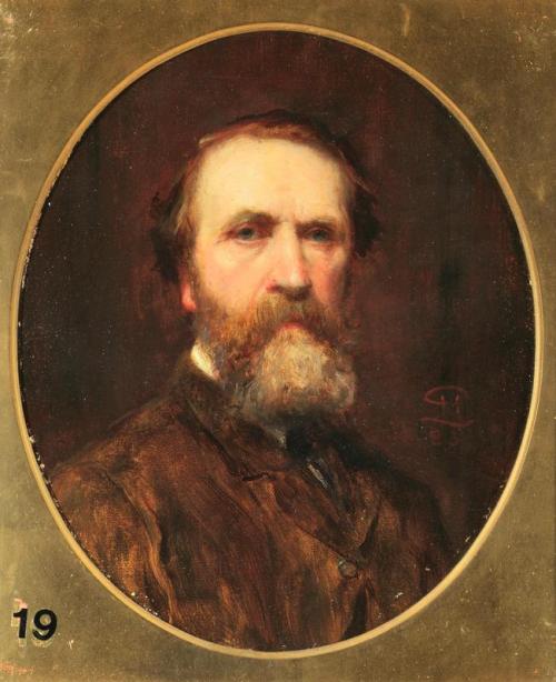 Self Portrait, 1883, Robert Herdman