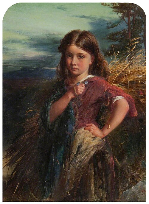 The Gleaner, 1863, Robert Herdman