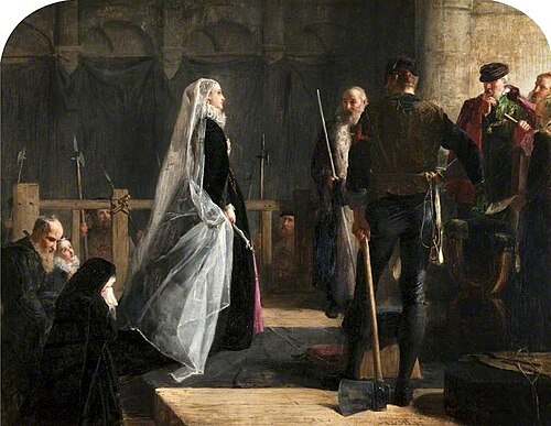 Execution of Mary, Queen of Scots, 1867, Robert Herdman