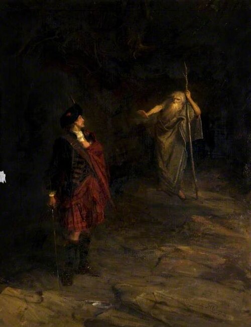 Lochiel's Warning, 1878, Robert Herdman