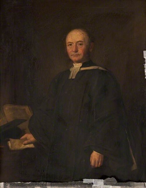 Reverend George S. Burns, Minister of Glasgow Cathedral, 1881, Robert Herdman