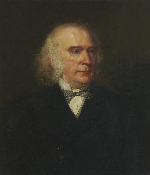 Sir George Harvey, 1806 - 1876. Artist, 1874, Robert Herdman