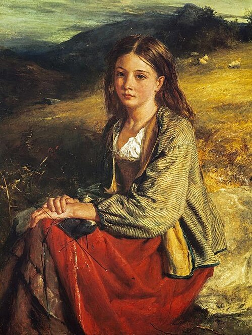 Evening Thoughts, 1864, Robert Herdman