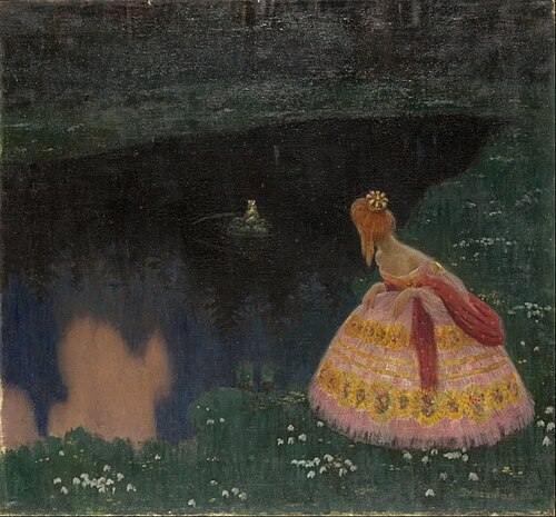 Królewna z żabką, 1908, Władysław Skoczylas