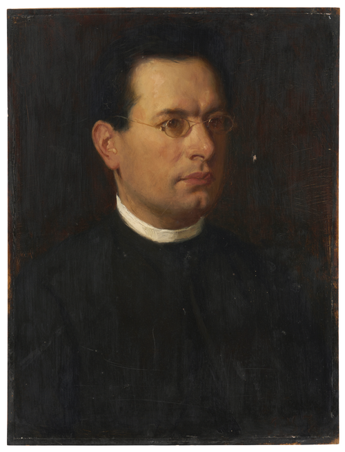 Jugendbildnis Heinrich Hansjakobs, 1876, Reinhard Sebastian Zimmermann