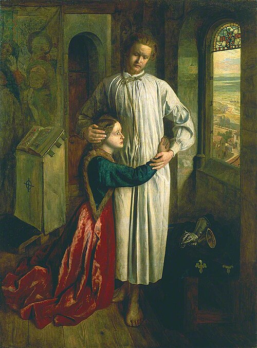 The Burgesses of Calais, 1859, Henry Holiday