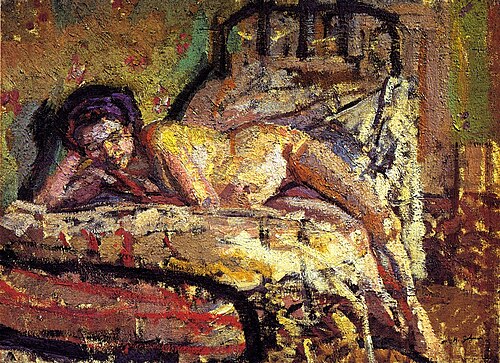 The Model, 1911, Harold Gilman
