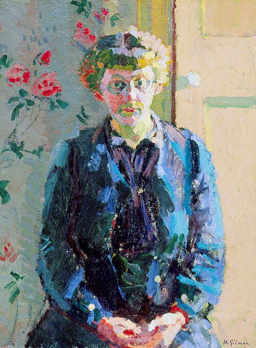 Sylvia Gosse (1881–1968), 1912, Harold Gilman