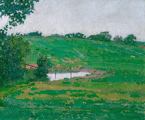 Norwegian Landscape, 1913, Harold Gilman