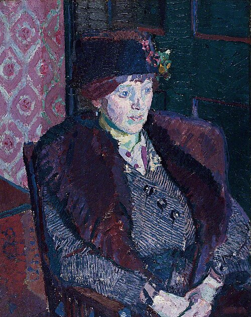 Mrs Victor Sly, , Harold Gilman