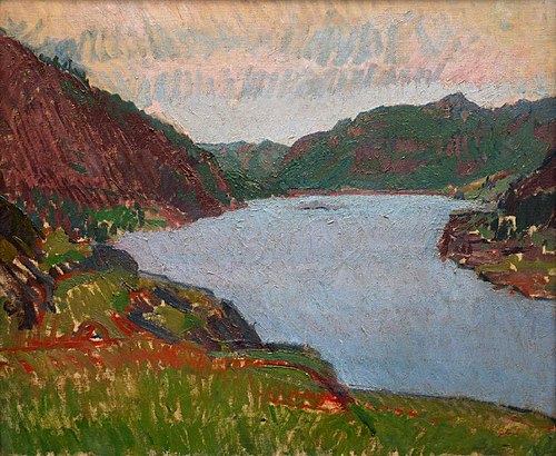 Lake In The Hills, , Harold Gilman