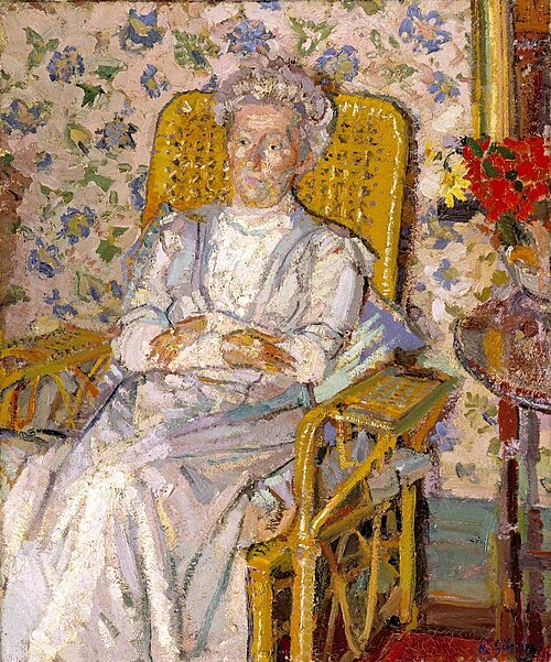 The Artist’s Mother, 1913, Harold Gilman