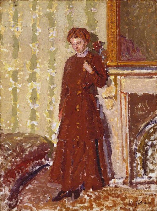 Madeleine Knox, 1910, Harold Gilman