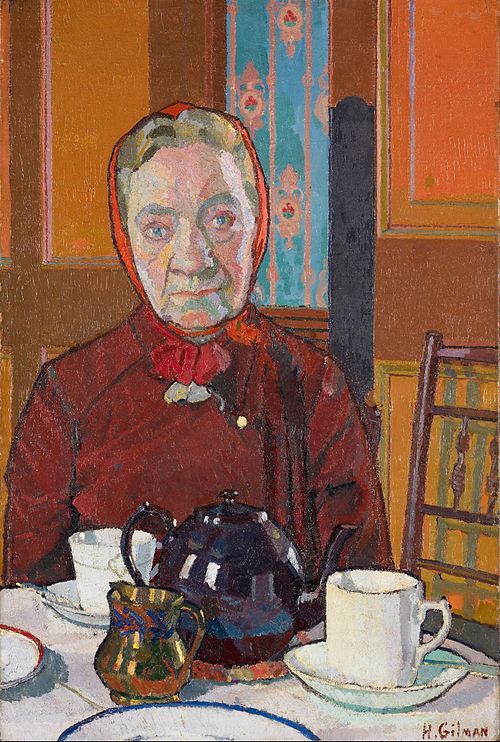 Mrs Mounter, 1916, Harold Gilman