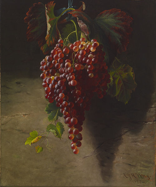 Grapes de raisin, 1873, Andrew John Henry Way