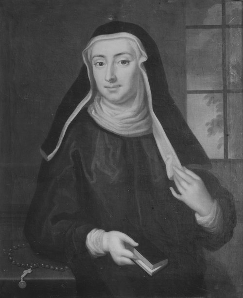 Sophia Emerentia von Dellwig, 1727-1783, grevinna, abbedissa i Vadstena adliga jungfrustift, gift me, , Lorens Pasch den äldre