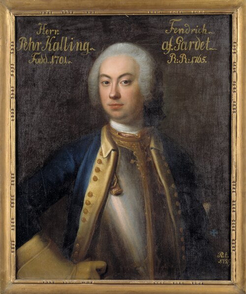 Per Kalling, 1700-1795, 1729, Lorens Pasch den äldre