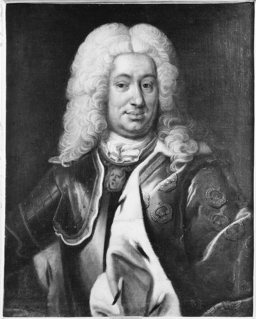 Fredrik I (1676-1751), count of Hessen-Kassel, king of Sweden, married to 1. Lovisa Dorotea Sofia of, , Lorens Pasch den äldre