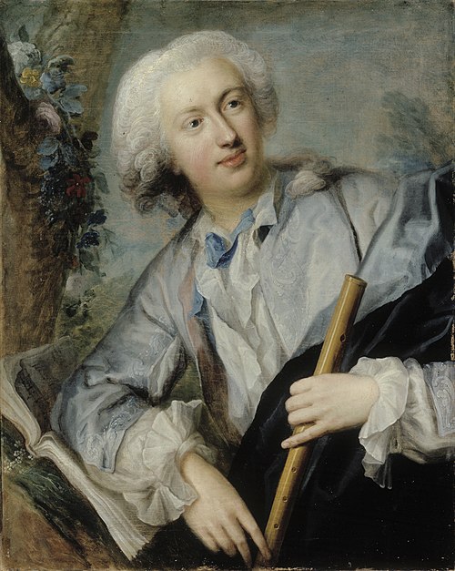 Fluteplayer, 1734, Lorens Pasch den äldre