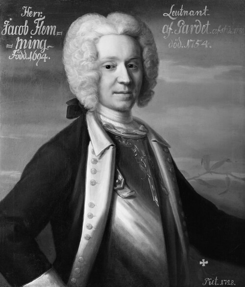 Jakob Fleming, 1695-1754, 1728, Lorens Pasch den äldre