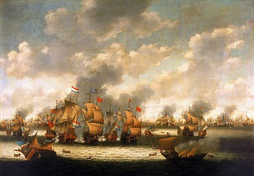 The Four Days Fight, 1-4 June 1666, 1666, Pieter Cornelisz van Soest