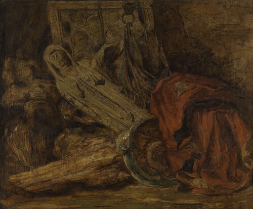 Still Life with Sculpture, , Willem Linnig Junior