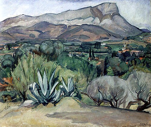 Provence Landscape, 1914, Mathilde Battenberg