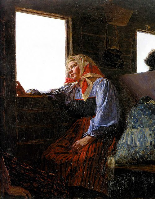 Out into the World., 1885, Kyriak Kostandi