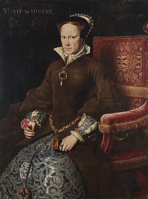 Mary I, Queen of England, 1554, Antonio Moro