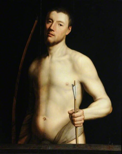 Saint Sebastian, 1550, Antonio Moro