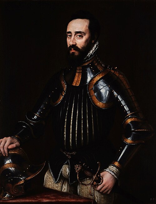 Portrait d'Alfonso d'Avalos., 1530, Antonio Moro
