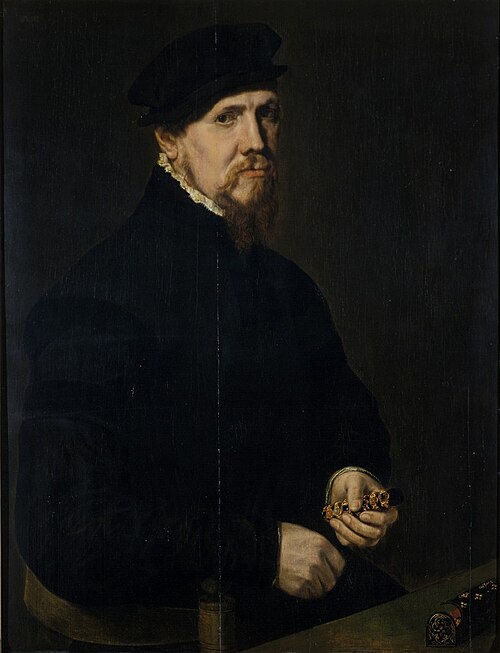 The Jeweler, 1549, Antonio Moro